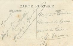 CPA Environs de Saint Etienne Rochetaillee Ruines du Chateau 