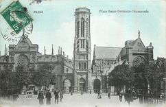 CPA Paris Place Saint Germain l'Auxerrois 