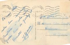 CPA Les Pyrenees Centrales Fonds de Luchon et Superbagneres de la Route d'Antigue Automobile