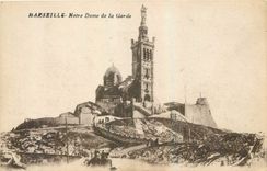 CPA Marseille Notre Dame de la Garde 