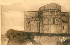 CPA La Cote d'Argent Eglise romane de Talmont 