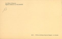 CPA La Cote d'Argent Eglise romane de Talmont 