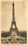 CPA Paris La Tour Eiffel 