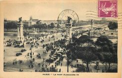 CPA Paris le Pont Alexandre III 