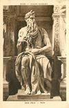 CPA Rome Eglise St Pierre Michel Angelo Moise 
