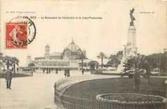 CPA Nice Le Monument du Centenaire et la Jetee Promenade 