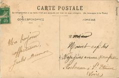 CPA Nimes Jardins de la Fontaine Bains Romains 