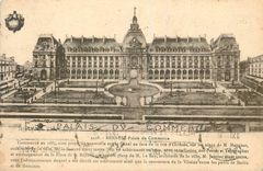CPA Rennes Palais du Commerce 