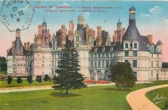 CPA Chateau de Chambord La Facade Septentrionale 