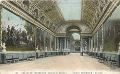 CPA Palais de Versailles Galeries des Batailles 