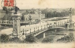 CPA Paris Le Pont Alexandre III 