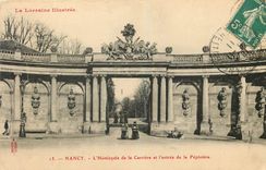 CPA La Lorraine Illustree Nancy L'Hemicycle de la Carriere de la Pepiniere 