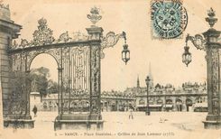 CPA Nancy Place Stanislas Grilles de Jean Lamour 