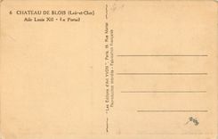 CPA Chateau de Blois Loir et Cher Aile Louis XII Le Portail 