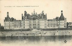 CPA Loir et Cher Chateau de Chambord Facade Nord 