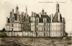 CPA Chateau de Chambord Aile de Francois Ier 