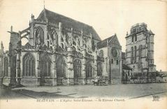 CPA Beauvais l'Eglise Saint Etienne 