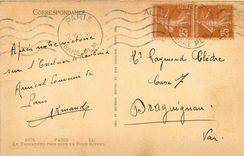 CPA Paris Le Trocadero pris sous la Tour Eiffel 