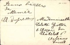 CPA Fantasy Child and flowers Butterfly Butterfly