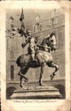Paris CPA Statue de Jeanne d'arc par Fremiet