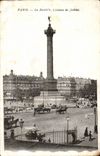 Paris CPA the Bastille Column of July
