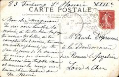 Paris CPA the Bastille Column of July