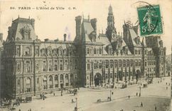 CPA Paris L'Hotel de Ville 