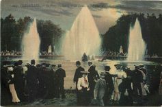 CPA Versailles Le Parc Le Grandes Eaux 