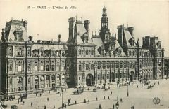 CPA Paris l'Hotel de Ville 