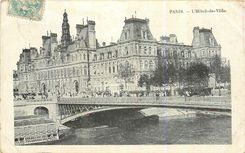CPA Paris l'Hotel de Ville 