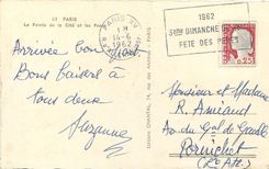 CPA Paris La Pointe de la Cite et les Ponts 