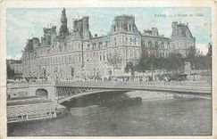 CPA Paris L'Hotel de Ville 