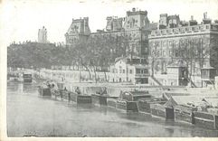 CPA Paris Quai et Port de l'Hotel de Ville 
