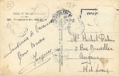 CPA Paris et ses Merveilles Perspective des sept ports 