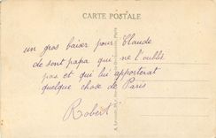 CPA Paris Perspective sur le Louvre 