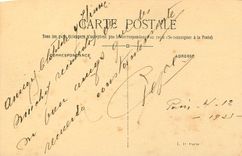 CPA Paris Panorama vers la Louvre 