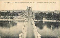 CPA Paris Le Pont Royal et le Pavillon de Flore 