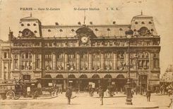 CPA Paris Gare St Lazare 