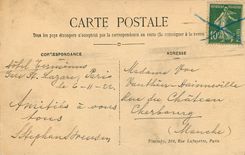 CPA Paris Gare St Lazare 