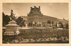 CPA Paris le Louvre Le Pavillon de Marsan 