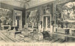 CPA Paris Musee du Louvre Les Salles du Mobilier 