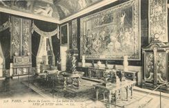 CPA Paris Musee du Louvre Les Salles du Mobilier 
