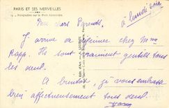 CPA Paris et ses Merveilles Perspective sur le Pont Alexandre 