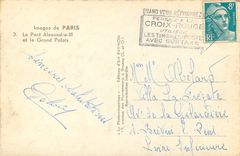 CPA Images de Paris Le Pont Alexandre III et le Grand Palais 