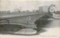 CPA Paris Le Pont Mirabeau 