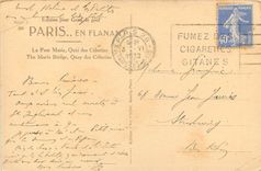 CPA Paris en flanant Le Pont Marie Quai des Celestins 