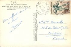 CPA Paris et ses Merveilles Le Pont d'Iena et le palais de Chaillot 