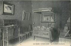 CPA Musee Victor Hugo La Chambre mortuaire 