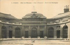 CPA Paris Hotel des Monnaies Cour d'Honneur Entree du Monnayage 