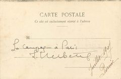 CPA Paris Bois de Boulogne Pont rustique sous bois au Pre Catelan 